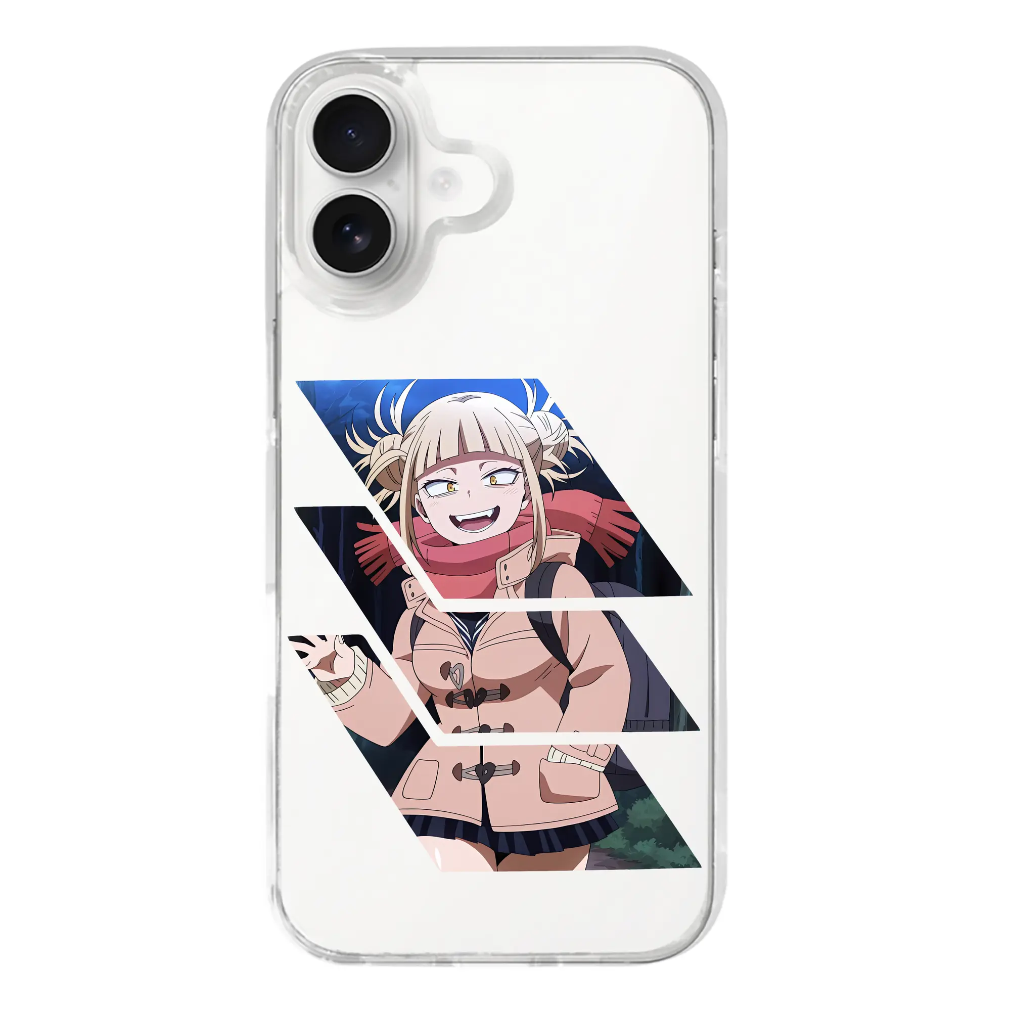 僕のヒーローアカデミア グッズ,トガヒミコ - iPhone 17シリーズ 透明スマホケース – 薄型・耐衝撃・精密フィット保護カバー